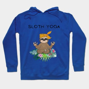 Sloth yoga Hoodie